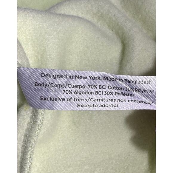 NWT Adore Me Quarter Zip Sweater in Yellow Green Size Small - Picture 5 of 5